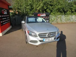 Silver Used 2017 Mercedes C350e Premium Plus Sedan | £8,995 (Fair price)