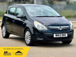 Black Used 2013 Vauxhall Corsa Hatchback | £2,295 (Fair price)