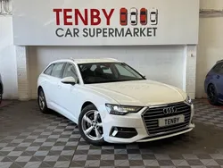 White Used 2019 Audi A6 Sport Estate | £16,495 (Fair price)