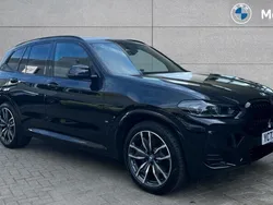 Black sapphire Used 2023 BMW X3 M Sport SUV | £40,757 (Fair price)