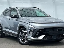 Silver New 2025 Hyundai Kona N Line SUV | £27,938 (Expensive)