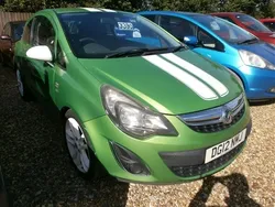 Green Used 2012 Vauxhall Corsa Hatchback | £3,395 (A bit pricey)