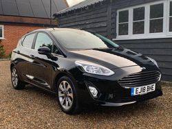 Black Used 2018 Ford Fiesta Zetec Hatchback | £8,500 (Fair price)