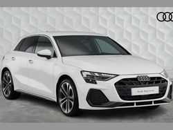 White Used 2025 Audi A3 S-Line Hatchback | £30,650 (Expensive)