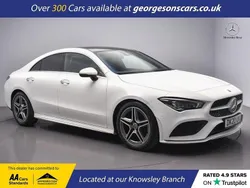 White Used 2020 Mercedes CLA180 AMG line Sedan | £19,500 (Fair price)
