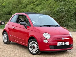 Red Used 2011 Fiat 500C Pop Cabriolet | £1,000 (Super price)