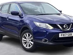 Ink blue pearl Used 2017 Nissan Qashqai Acenta SUV | £6,775 (Good price)