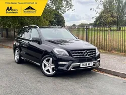 Black Used 2015 Mercedes ML250 AMG line SUV | £13,995 (Fair price)