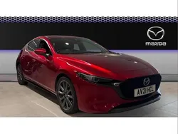 Red Used 2021 Mazda 3 Inclusive Hatchback | £14,999 (Fair price)