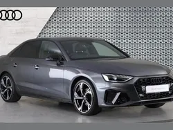 Datytona grey Used 2024 Audi A4 Black Edition Sedan | £26,459 (Fair price)