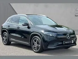 Cosmos black metallic Used 2022 Mercedes EQA250 AMG line SUV | £19,757 (Fair price)