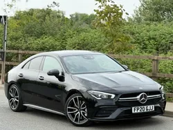 Black Used 2020 Mercedes CLA35 AMG Premium Coupe | £23,995 (Fair price)