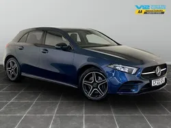 Blue Used 2022 Mercedes A250 Executive Hatchback | £20,495 (Fair price)