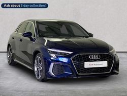Blue Used 2021 Audi A3 S-Line Hatchback | £21,967 (Fair price)