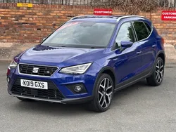 Blue Used 2019 Seat Arona FR Sport SUV | £10,600 (Fair price)