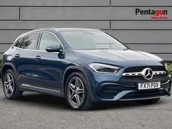 Blue Used 2022 Mercedes GLA200 AMG Line Premium Plus SUV | £27,995 (Good price)