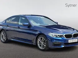Blue Used 2020 BMW 520 M Sport | £22,950 (Good price)