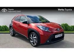 Red Used 2023 Toyota Aygo Hatchback | £13,178 (Fair price)