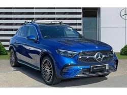 Blue Used 2023 Mercedes GLC300e AMG Line Premium Plus SUV | £50,805 (Expensive)