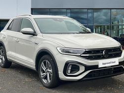 Ascot grey Used 2025 VW T-Roc R-line SUV | £27,539 (A bit pricey)