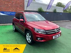 Red Used 2012 VW Tiguan S SUV | £7,295 (A bit pricey)