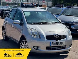 Silver Used 2008 Toyota Yaris T3 Hatchback | £3,275 (Fair price)