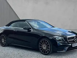 Black Used 2020 Mercedes E350 AMG Line Premium Plus Cabriolet | £28,832