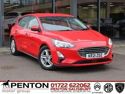 Red Used 2021 Ford Focus Zetec Hatchback | £13,790 (Good price)