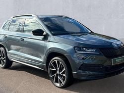Grey Used 2022 Skoda Karoq SportLine SUV | £20,600 (Fair price)