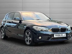Black Used 2016 BMW 118 Sport Line Hatchback | £8,190 (Fair price)