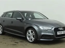 Grey Used 2019 Audi A3 Sportback S-Line Hatchback | £14,485 (Good price)