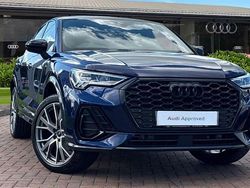 Blue Used 2025 Audi Q3 Black Edition SUV | £36,980 (Fair price)