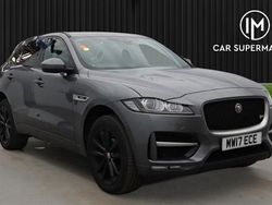 Grey Used 2017 Jaguar F-Pace R-Sport SUV | £14,385 (Fair price)