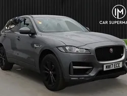 Grey Used 2017 Jaguar F-Pace R-Sport SUV | £14,385 (Fair price)