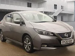 Gunmetal grey Used 2020 Nissan Leaf Acenta Hatchback | £9,275 (Fair price)