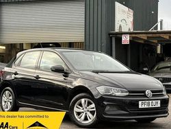 Black Used 2018 VW Polo SE Hatchback | £9,490 (Fair price)