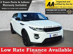 White Used 2014 Land Rover Range Rover evoque Dynamic SUV | £8,295 (Fair price)