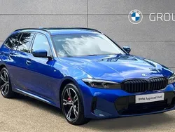 Blue Used 2025 BMW 330e M Sport Estate | £45,995 (Expensive)