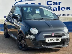 Black Used 2015 Fiat 500 S Hatchback | £5,995 (Expensive)