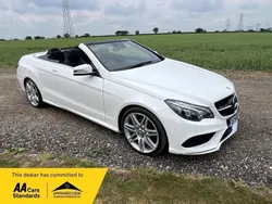 White Used 2016 Mercedes E220 AMG line Cabriolet | £15,495 (Fair price)
