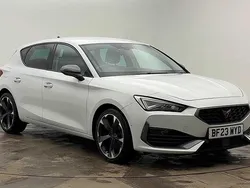 White Used 2023 Cupra Leon Hatchback | £20,990 (Fair price)