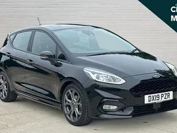 Black Used 2019 Ford Fiesta ST-Line Hatchback | £9,637 (Fair price)