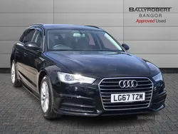 Black Used 2017 Audi A6 Estate | £11,195 (Good price)