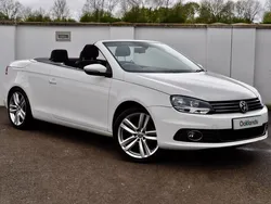 White Used 2011 VW Eos Sportline Cabriolet | £5,495 (Fair price)