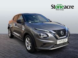 Grey Used 2021 Nissan Juke N-Connecta SUV | £13,390 (Fair price)