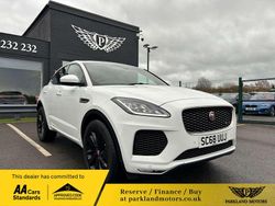 White Used 2018 Jaguar E-Pace R-Dynamic SUV | £15,895 (Fair price)