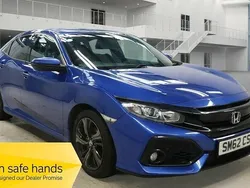 Blue Used 2018 Honda Civic SR Hatchback | £8,495 (Good price)
