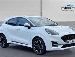 White Used 2022 Ford Puma ST-Line X Hatchback | £15,580 (Fair price)