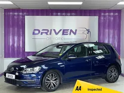 Blue Used 2018 VW Golf VII SE Hatchback | £12,500 (Fair price)