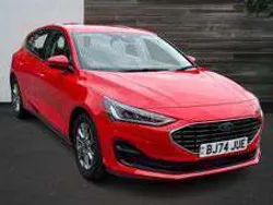 Red Used 2024 Ford Focus Titanium Hatchback | £19,797 (Fair price)